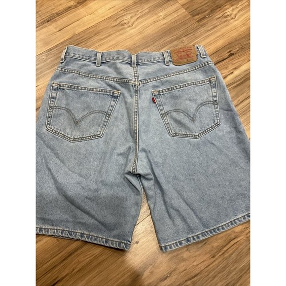 00'S Levi's 550 Relaxed Fit 00 Length Denim Shorts Shorts Made in USA Men's W31 Vintage /eaa382335
